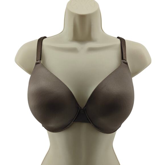 Soma Vanishing Back Full Coverage 32DD Deep Taupe Smooth - Picture 1 of 3